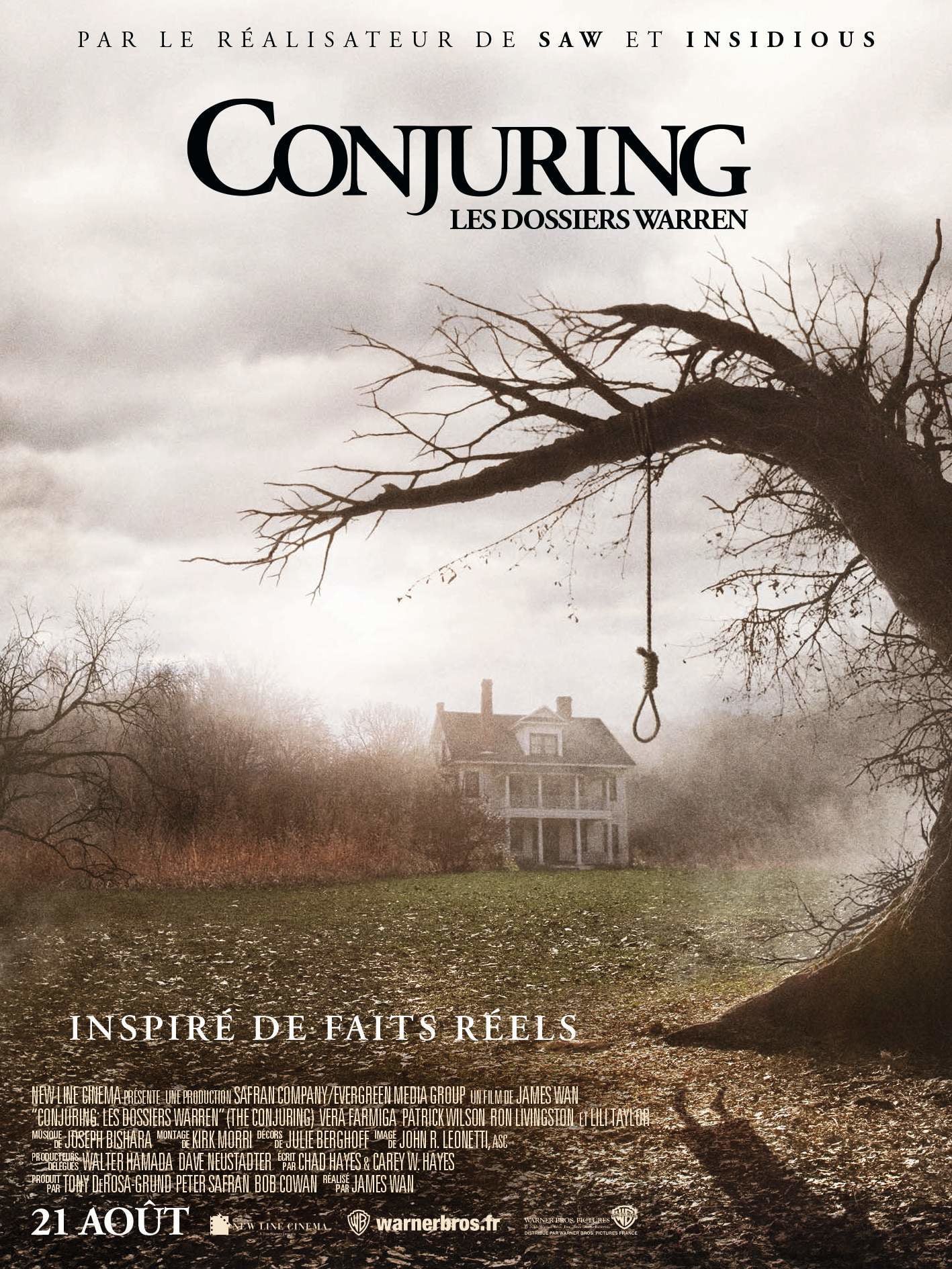 Affiche du film "Conjuring : Les Dossiers Warren"