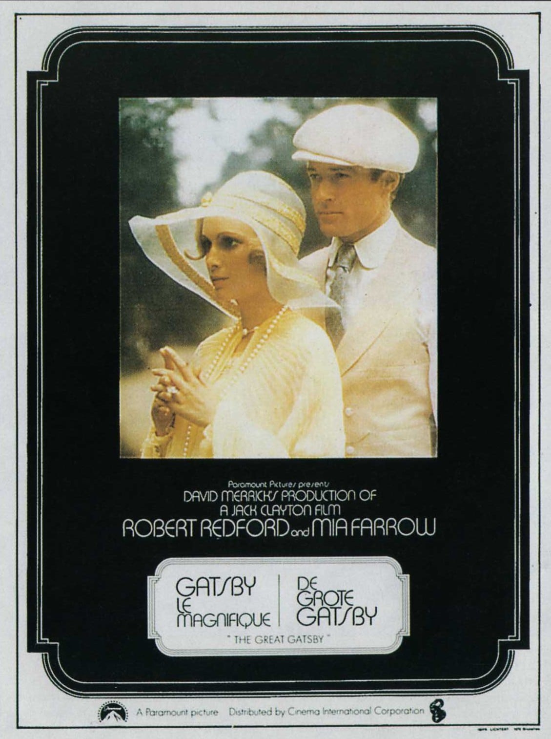 Affiche du film "Gatsby le magnifique"