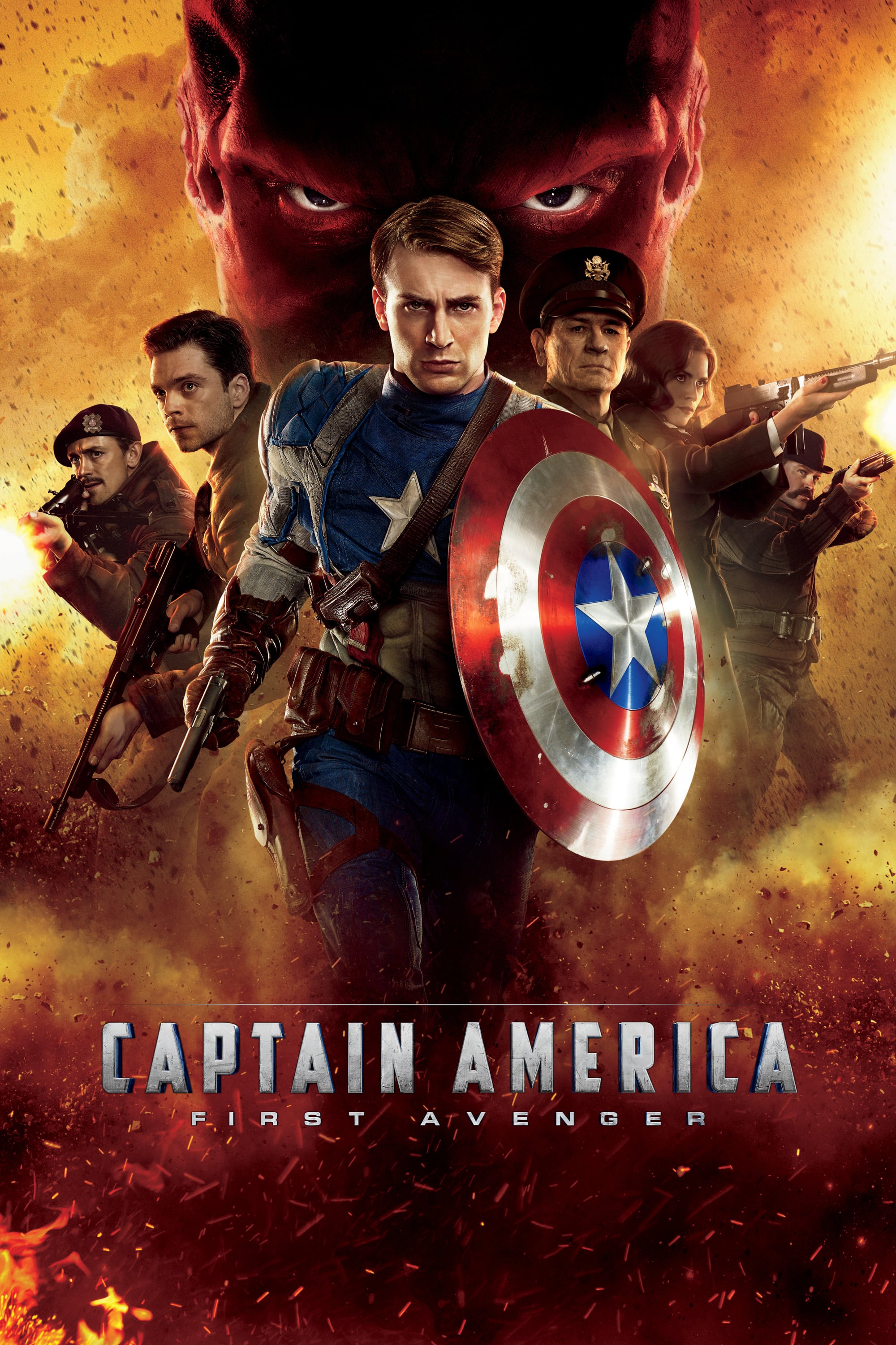 Affiche du film "Captain America : First Avenger"