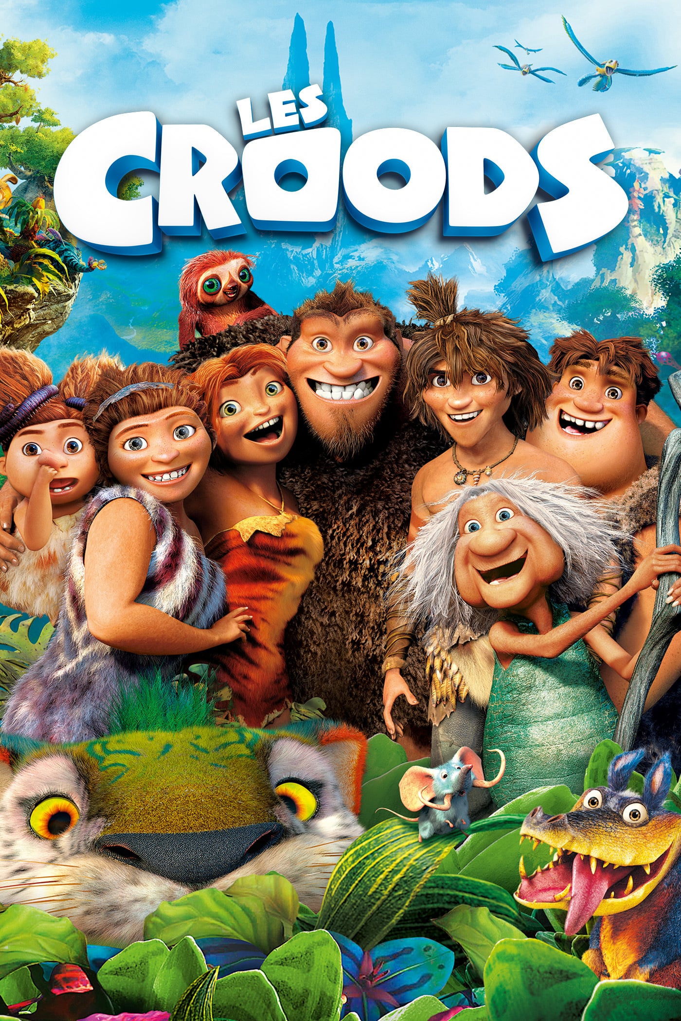 Affiche du film "Les Croods"