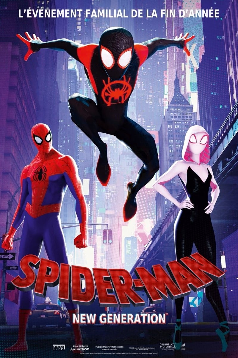Affiche du film "Spider-Man : New Generation"