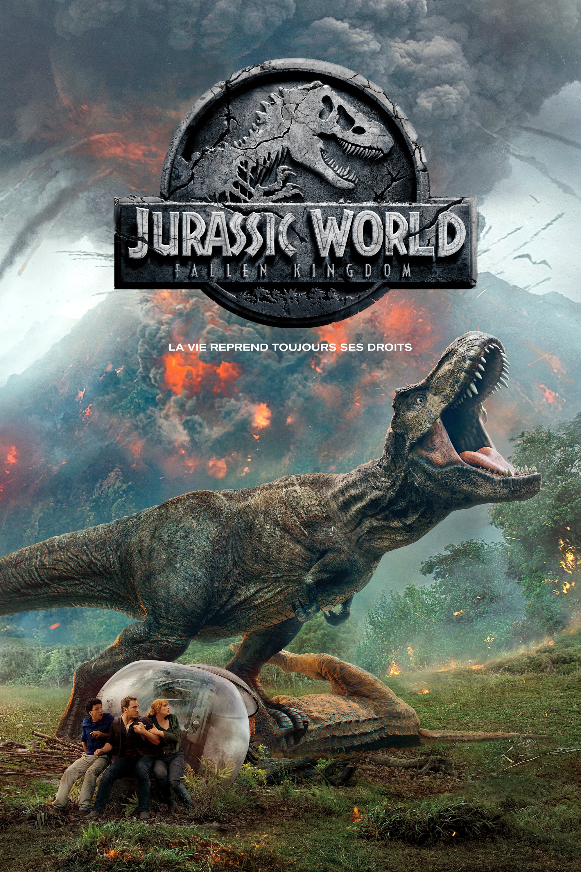 Affiche du film "Jurassic World : Fallen Kingdom"