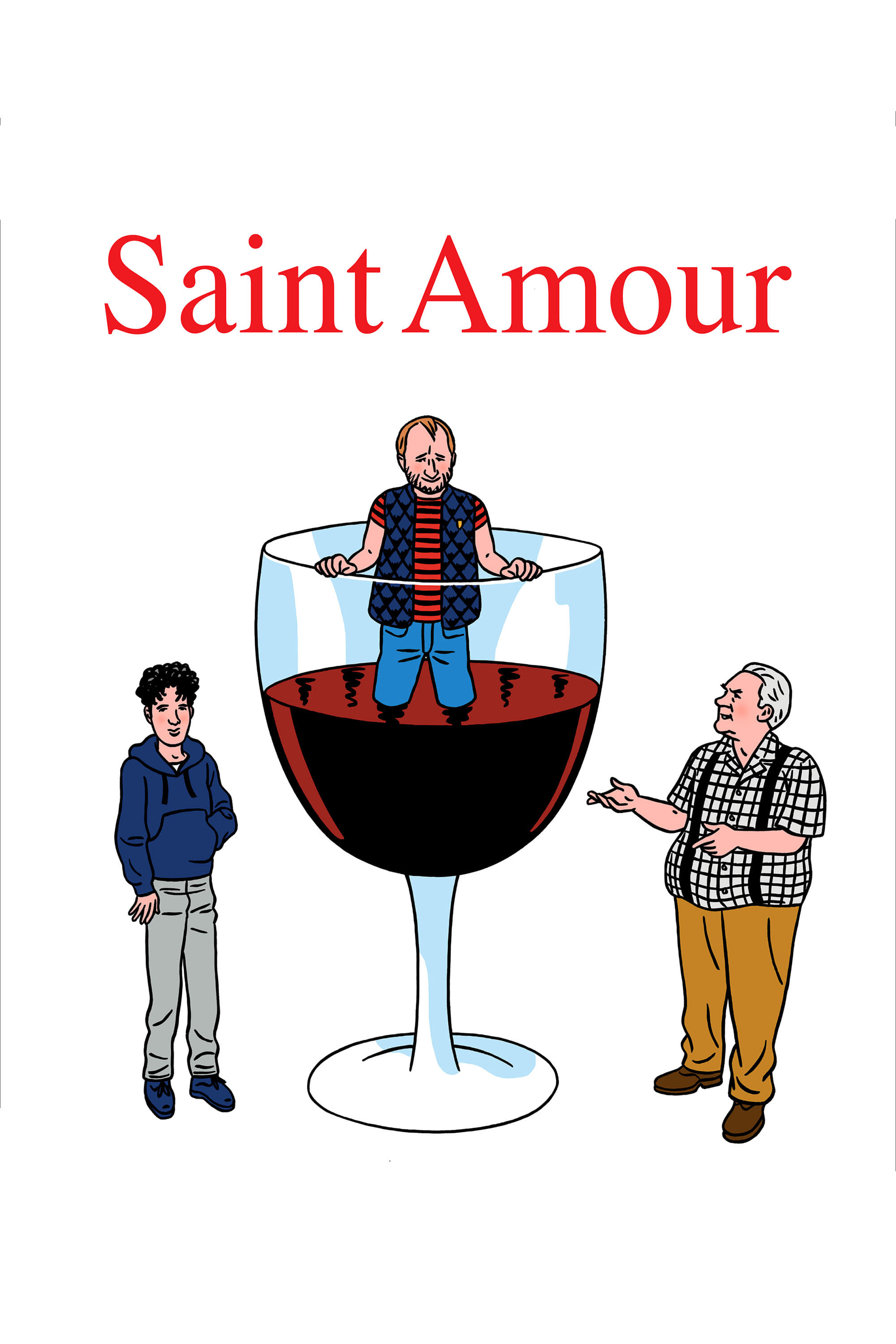 Affiche du film "Saint Amour"