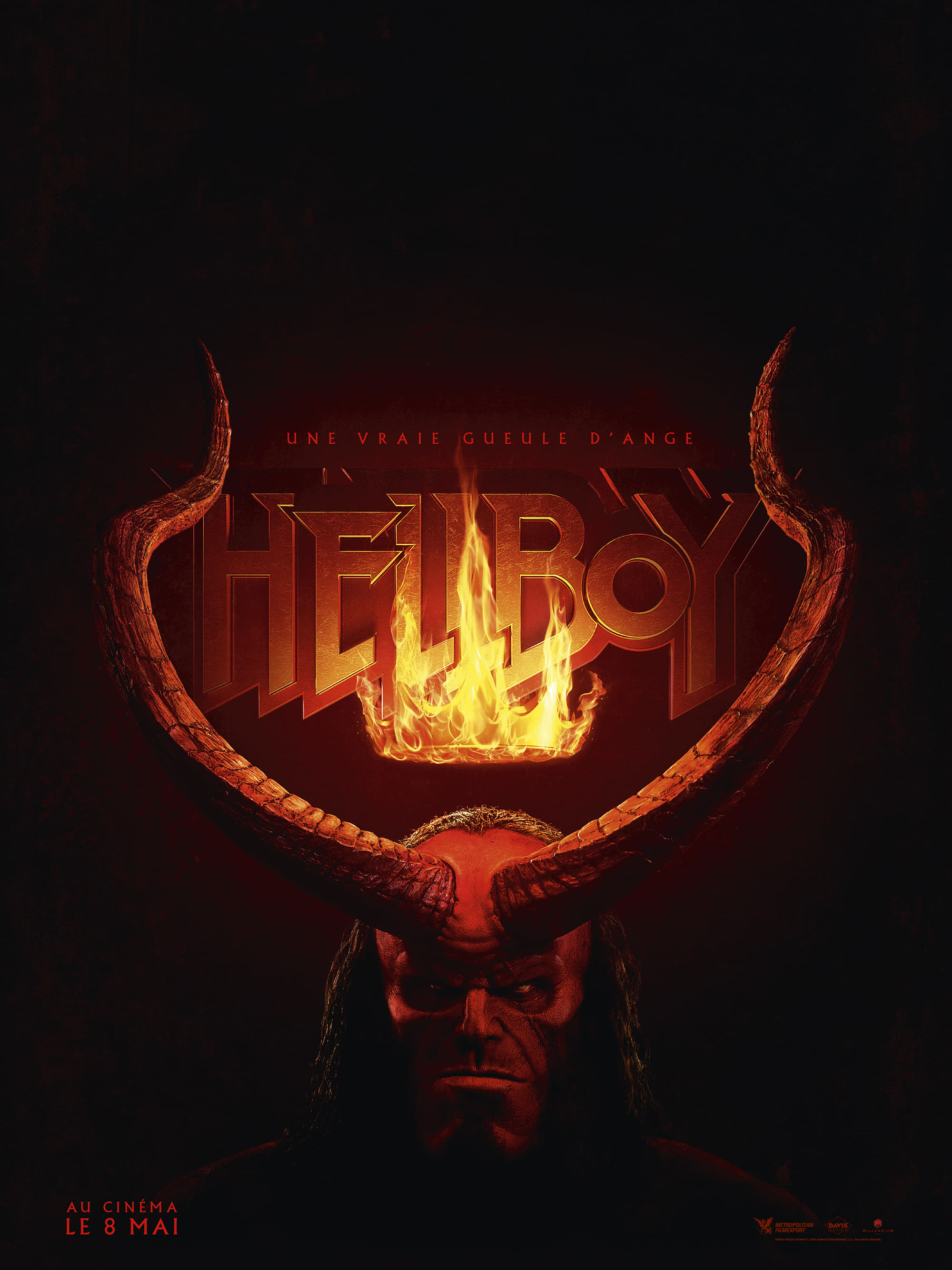 Affiche du film "Hellboy"