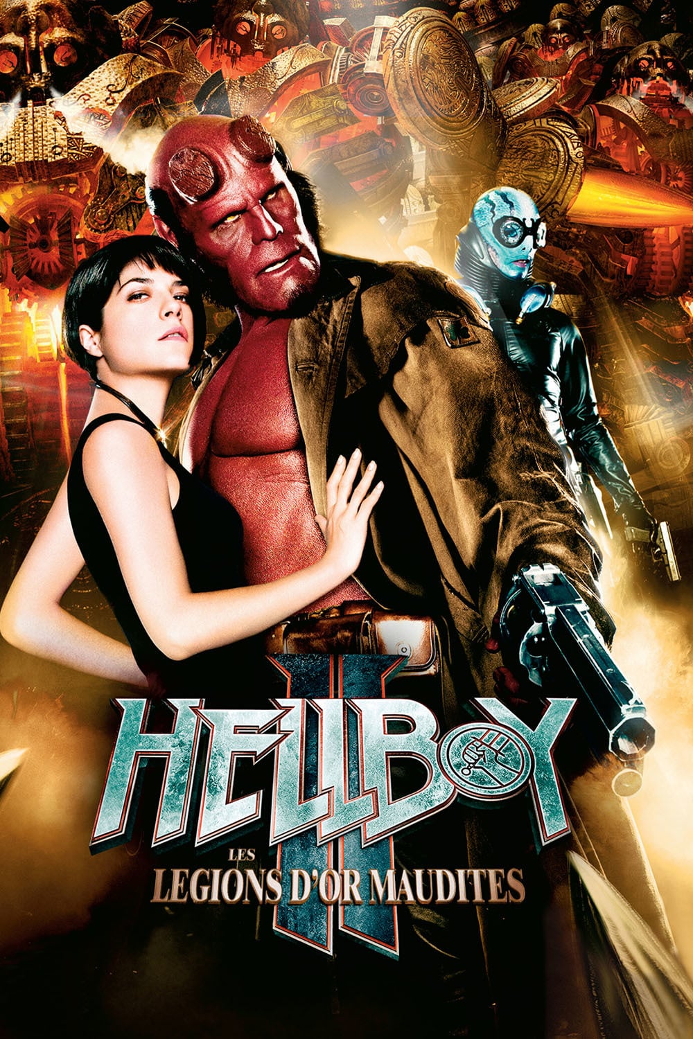Affiche du film "Hellboy II : Les Légions d'or maudites"