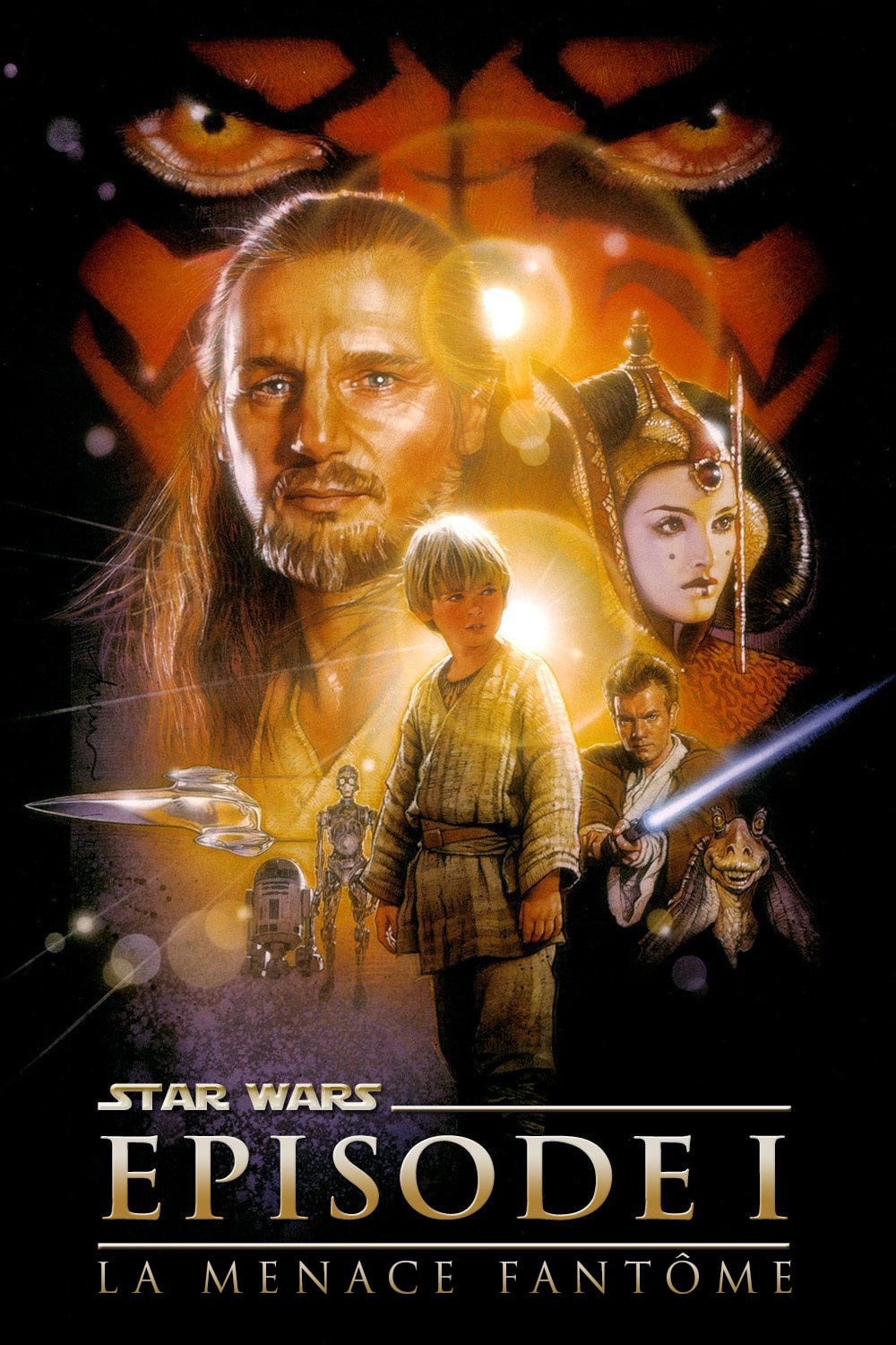 Affiche du film "Star Wars, épisode I - La Menace fantôme"
