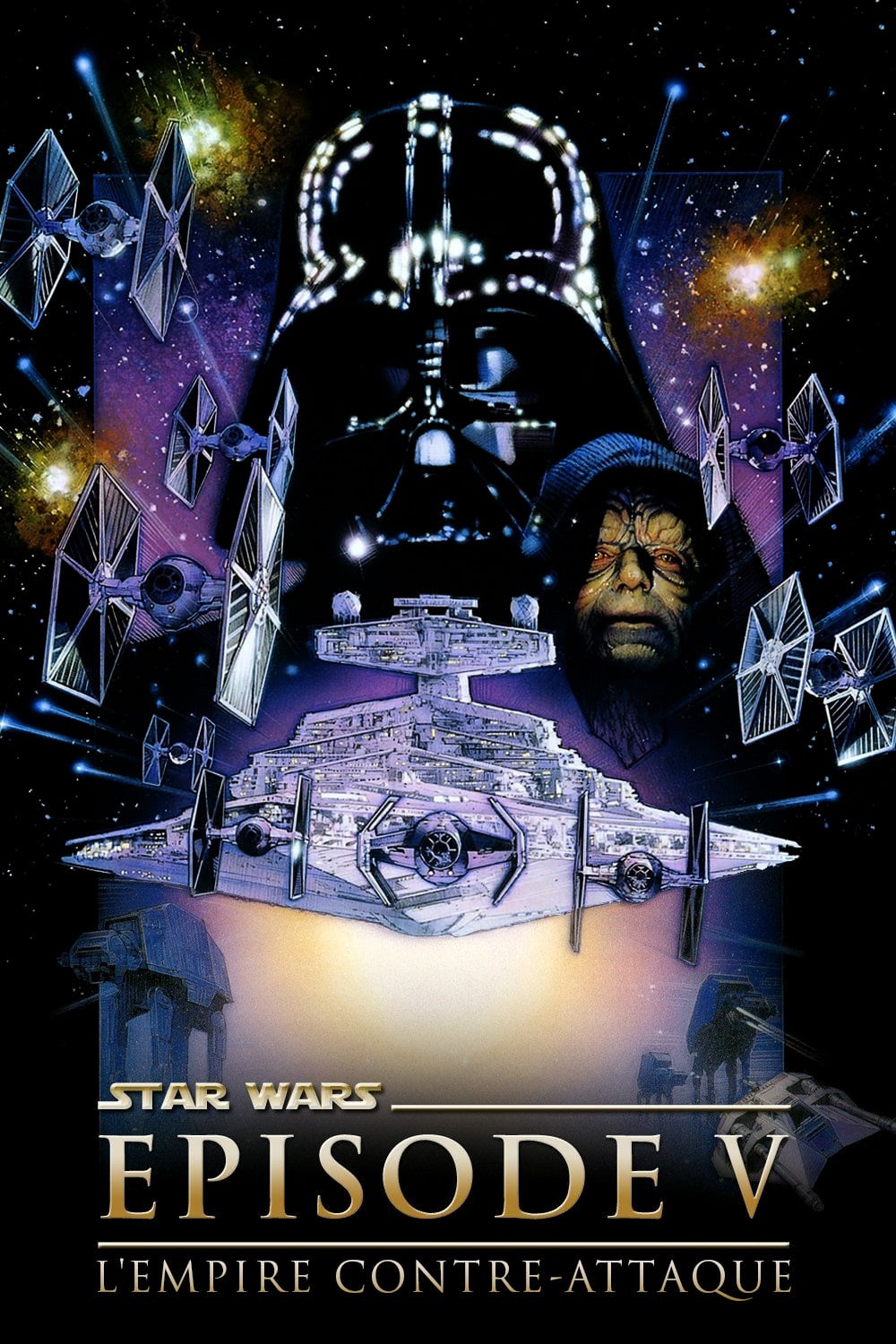 Affiche du film "L'Empire contre-attaque"