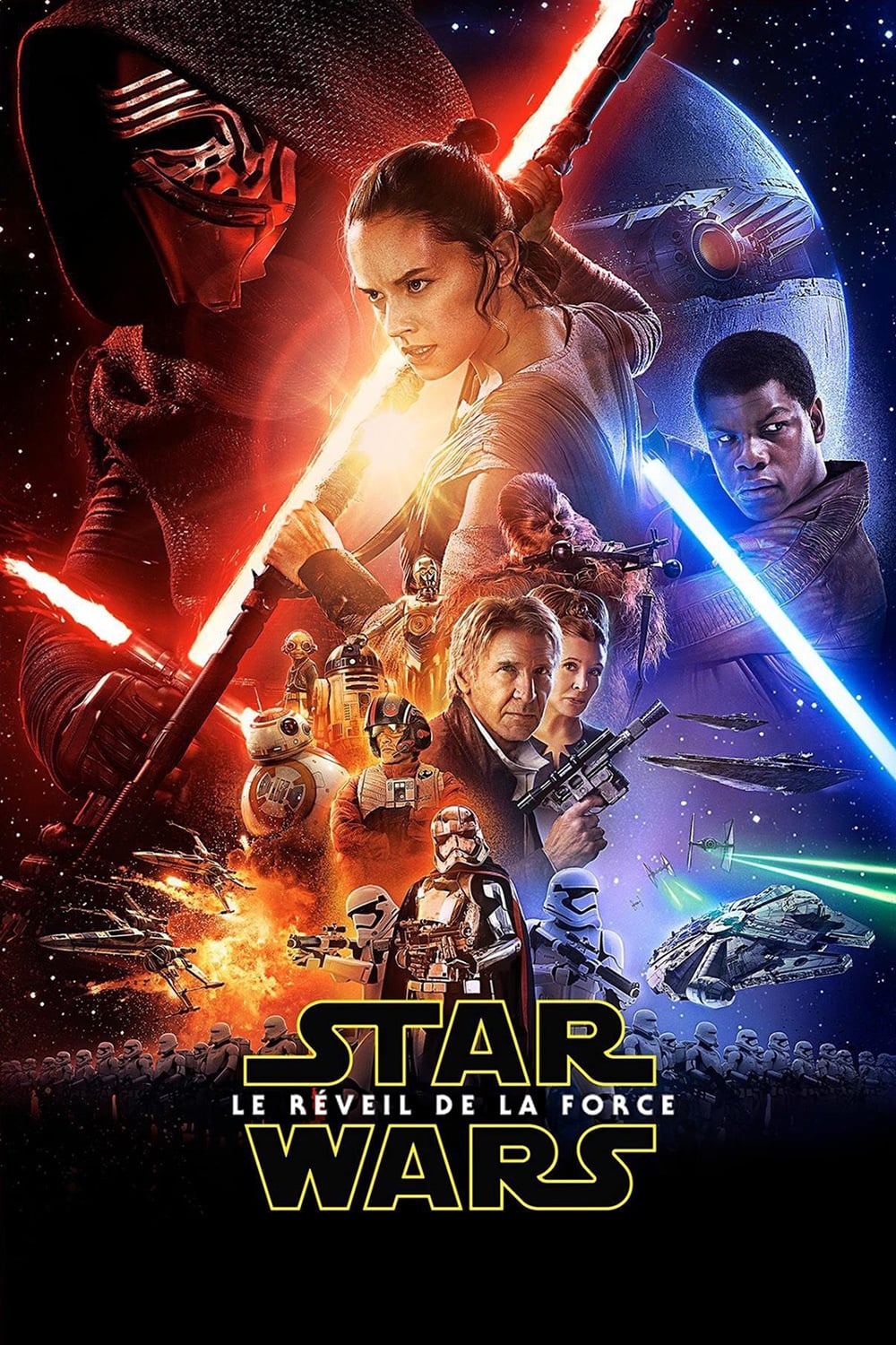 Affiche du film "Star Wars : Le Réveil de la Force"