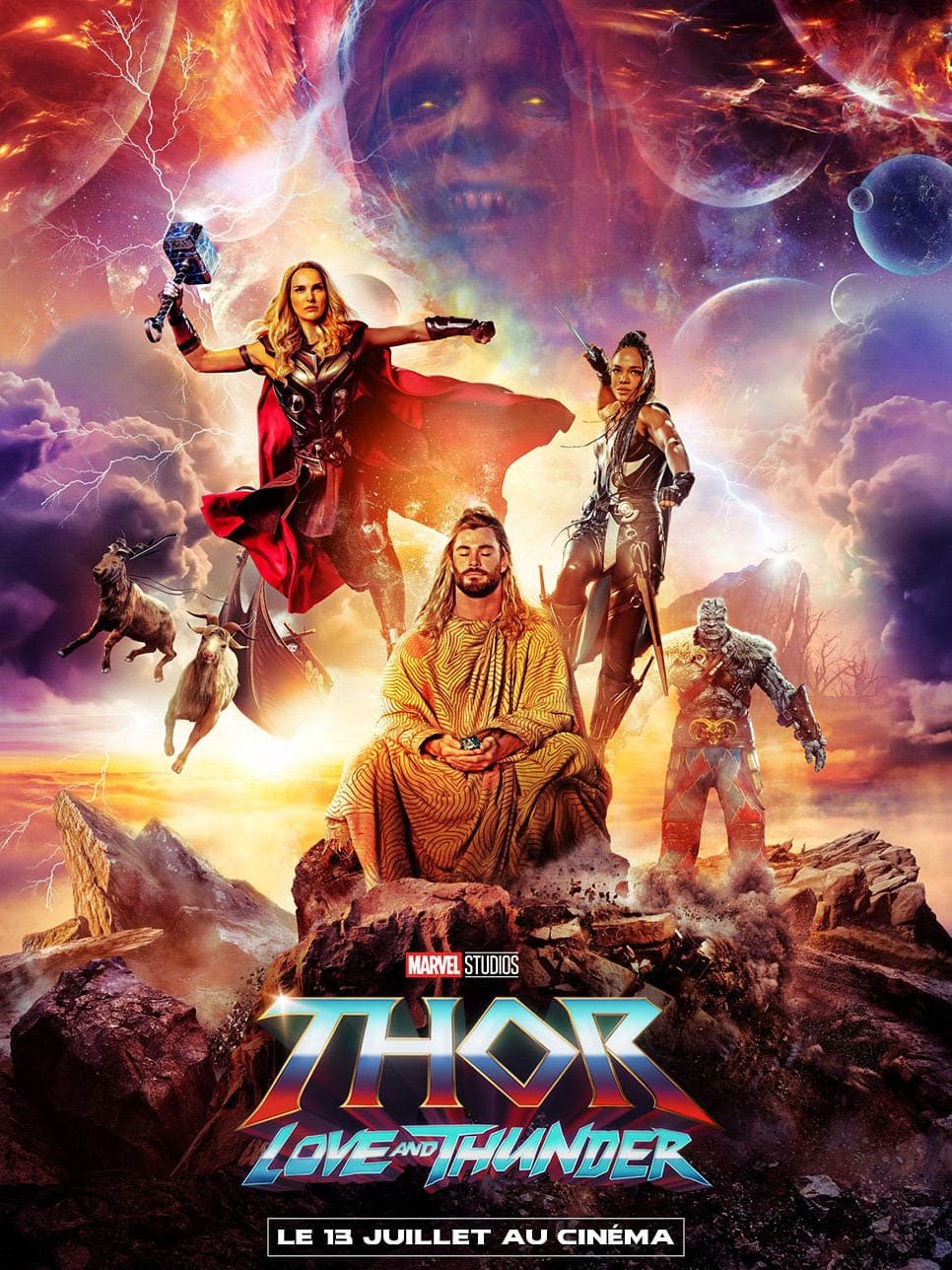 Affiche du film "Thor : Love and Thunder"