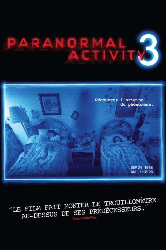 Affiche du film "Paranormal Activity 3"
